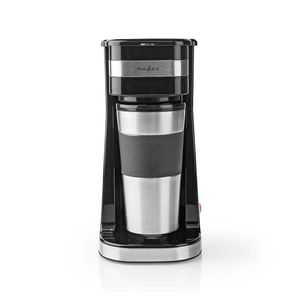 Nedis Koffiezetapparaat | 0.4 l | Zilver / Zwart | 1 stuks - KACM300FBK KACM300FBK