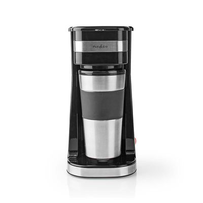 Nedis Koffiezetapparaat | 0.4 l | Zilver / Zwart | 1 stuks - KACM300FBK KACM300FBK