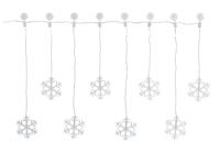 LIVARNO home LED-lichtgordijn (Sneeuwvlokken koudwit)
