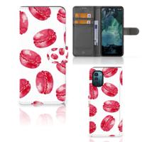 Nokia G11 | G21 | Book Cover | Pink Macarons