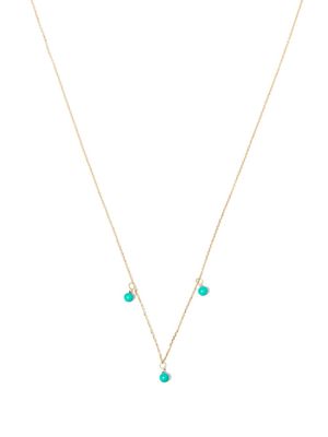 Mateo collier en or 14ct serti de turquoise