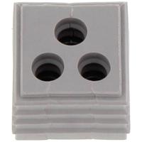 CONTA-CLIP KDS-DE 3X5-6 GR Afdichtingselement Thermoplastisch elastomeer Grijs 10 stuk(s)