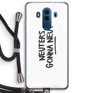 Neuters: Huawei Mate 10 Pro Transparant Hoesje met koord