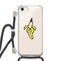 Banana: iPhone 7 Transparant Hoesje met koord