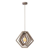 Lucide MAURO - Hanglamp Kinderkamer - 1xE27 - Taupe