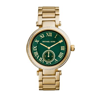 Horlogeband Michael Kors MK6065 / MK5867 / Skylar Staal Doublé 12mm
