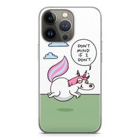 Unicorn: iPhone 13 Pro Transparant Hoesje