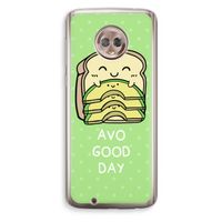 Avo Good Day: Motorola Moto G6 Transparant Hoesje