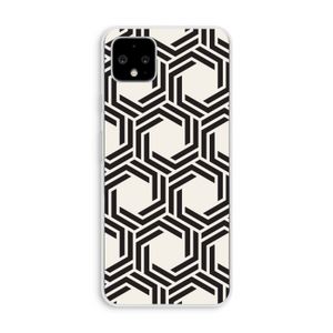 Geometrisch patroon: Pixel 4 XL Transparant Hoesje