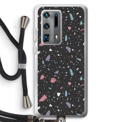 Terrazzo N°16: Huawei P40 Pro Plus Transparant Hoesje met koord