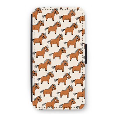 Pony: iPhone 12 Flip Hoesje