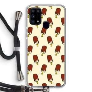 Yummy: Samsung Galaxy M31 Transparant Hoesje met koord