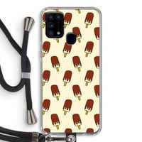 Yummy: Samsung Galaxy M31 Transparant Hoesje met koord Yummy: Samsung Galaxy M31 Transparant Hoesje met koord