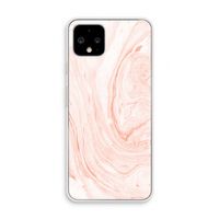 Peach bath: Pixel 4 Transparant Hoesje