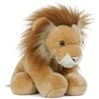 Pluche leeuw knuffel 30 cm speelgoed - thumbnail