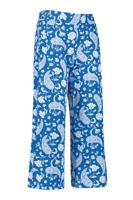 Bowy paisley culotte - cobalt/offwhite - 07167