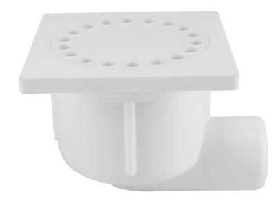 Riko Doucheplug 10x10 zijuitlaat wit