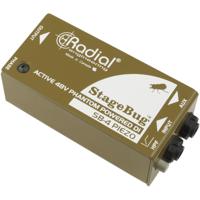 Radial STAGEBUG SB-4 actieve stereo piezo DI box - 48 V