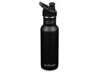 Klean Kanteen Drinkfles - classic - narrow - sportdop - 532 ml (18 oz) - zwart