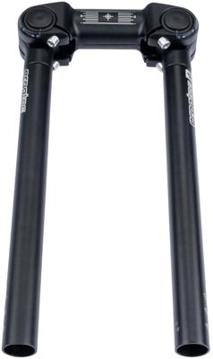 Rst Ergotec stuur ahs superlight 31,8 veelbaar zwart