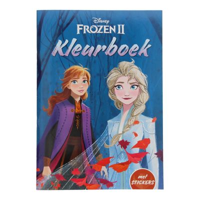 Boek Specials Nederland BV Disney frozen ii kleurboek met stickers