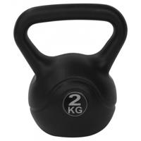 Tunturi PVC Kettle Bell - Kettlebell - 2 kg - Incl. gratis fitness app