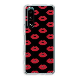 Lips: Sony Xperia 5 III Transparant Hoesje