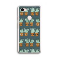 Sansevieria: Google Pixel 3 Transparant Hoesje