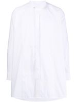 Raf Simons chemise boutonnée à patch logo - Blanc - thumbnail