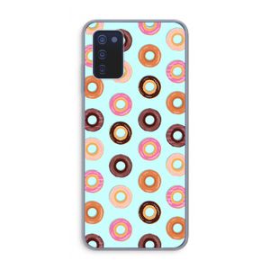 Donuts: Samsung Galaxy A03s Transparant Hoesje