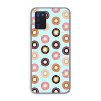 Donuts: Samsung Galaxy A03s Transparant Hoesje
