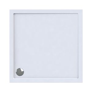 Douchebak Wisa Maia 90x80 cm Hoogglans Wit