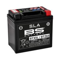 BS BATTERY Batterij gesloten onderhoudsvrij, Batterijen voor motor & scooter, BTX5L / BTZ6S SLA