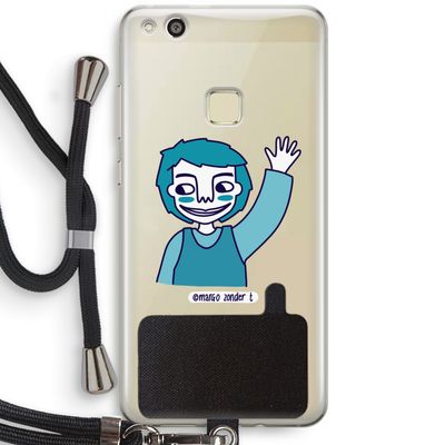 Zwaai: Huawei Ascend P10 Lite Transparant Hoesje met koord