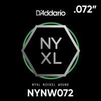 D'Addario NYNW072 NYXL Nickel Wound Elektrische Losse Snaar .072