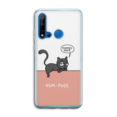 GSM poes: Huawei P20 Lite (2019) Transparant Hoesje