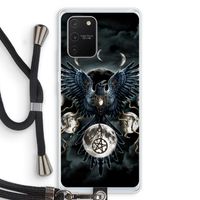 Sinister Wings: Samsung Galaxy S10 Lite Transparant Hoesje met koord
