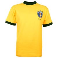 Brazilie retro voetbalshirt WK 1982