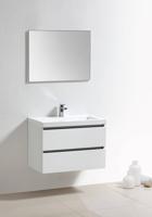 Badmeubel Trend Senza 80 Hoogglans Wit