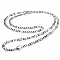 LGT Jewels Cubaanse koord ketting Zilver Gourmet Schakel 3mm-70cm