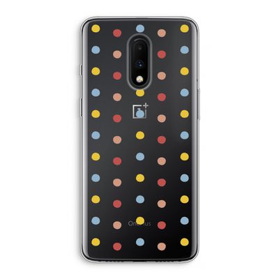 Bollen: OnePlus 7 Transparant Hoesje
