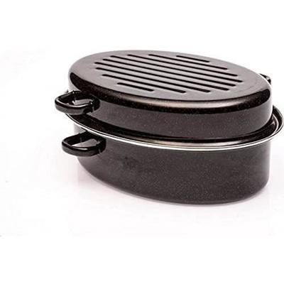 Braadpan 42 cm met deksel