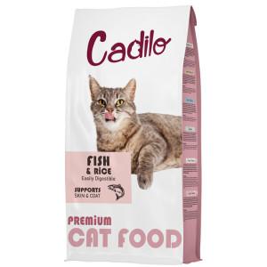 Cadilo Adult met vis en rijst - premium kattenvoer 2 kg