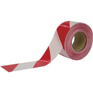 Cimco 182782 Cimco Werkzeuge Afzetlint rood/wit (l x b) 500 m x 75 mm