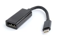 USB-C naar DisplayPort adapter, zwart