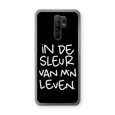 De Sleur: Xiaomi Redmi 9 Transparant Hoesje