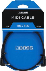 BOSS BCC-2-3535 audio kabel 0,6 m 3.5mm TRS Zwart