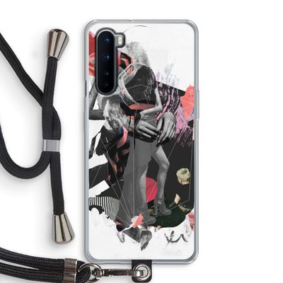 Dissimulation du réel: OnePlus Nord Transparant Hoesje met koord