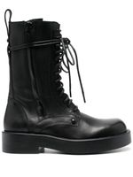 Ann Demeulemeester bottines 40 mm à lacets - Noir