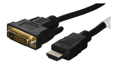 Lanberg CA-HDDV-20CU-0018-BK video kabel adapter 1,8 m HDMI Type A (Standaard) DVI-D Zwart
